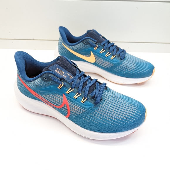 Nike Air Zoom Pegasus 39 Spruce Crimson DH4071-302 Running Sneakers Men's 7 - Picture 1 of 11